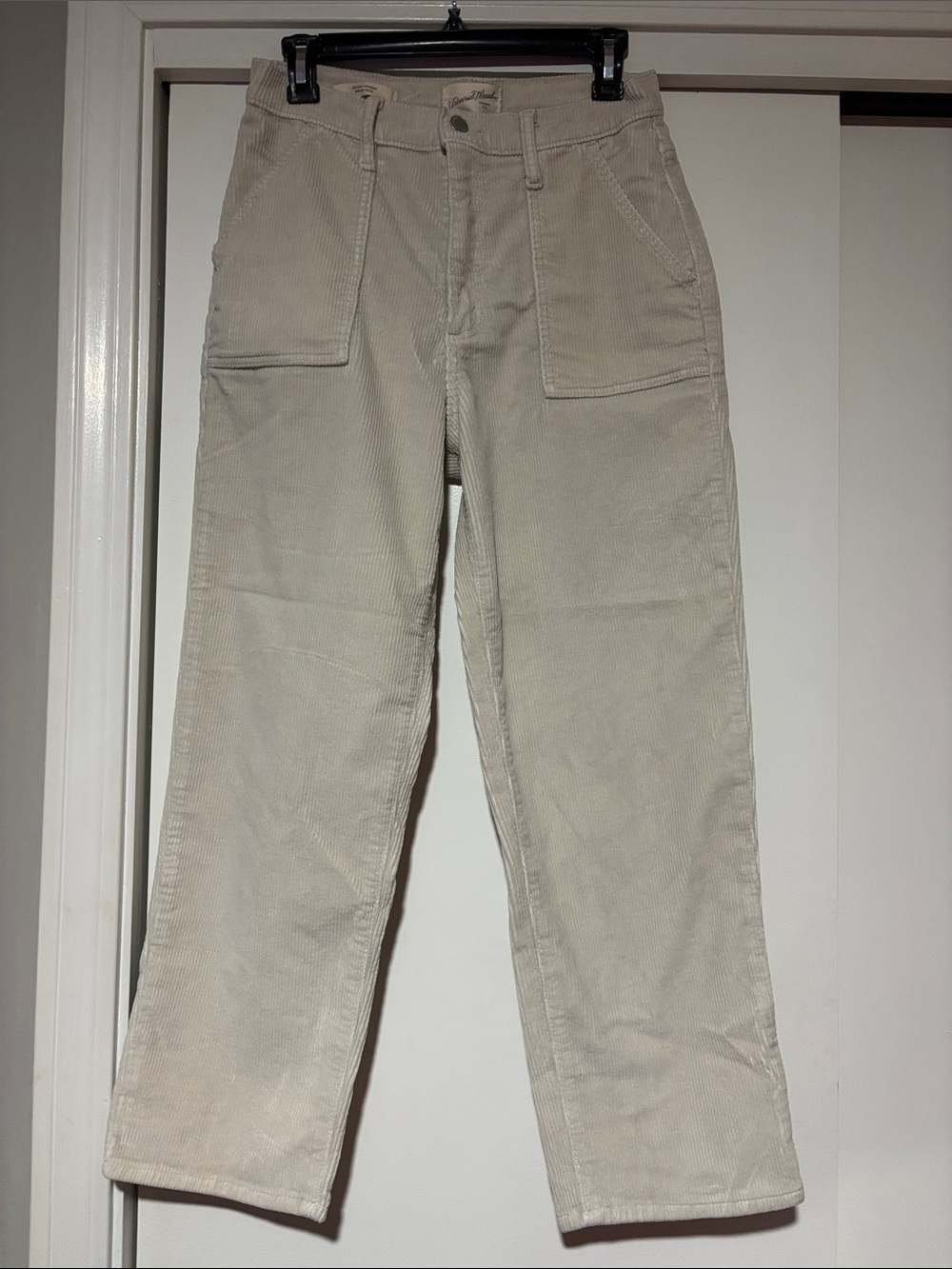 Women’s Universal Thread Cream Corduroy Work Pants